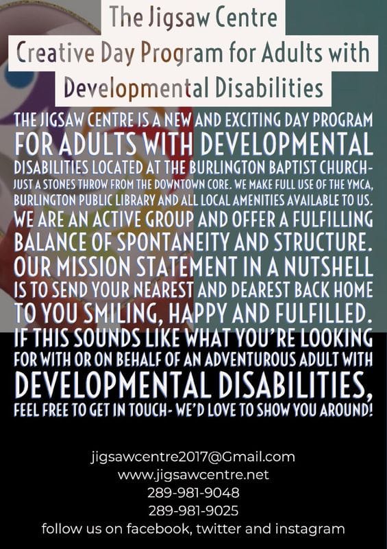 JIGSAW CENTRE.......new in Burlington... JIGSAW CENTRE.......new in Burlington...